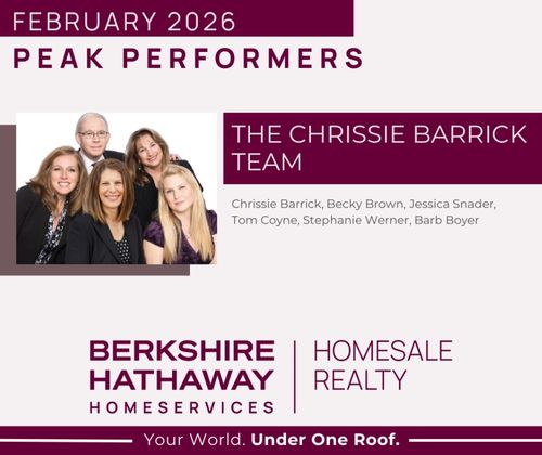 Peak Performers Award Winners